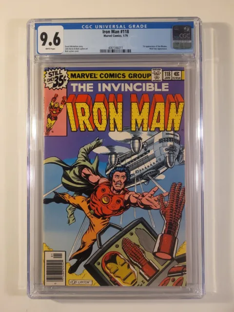 Invincible Iron Man # 118 CGC 9.6 1st Appearance of James "Rhodey" Rhodes