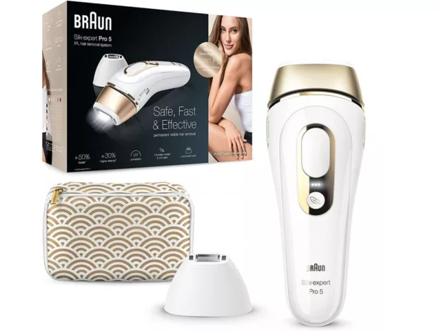 Braun Silk·Expert Pro 5 PL5137 IPL Haarentfernungsgerät, inkl. Zubehör