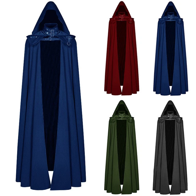 Medieval Punk Devil Cape Outfits Costume Cosplay Halloween