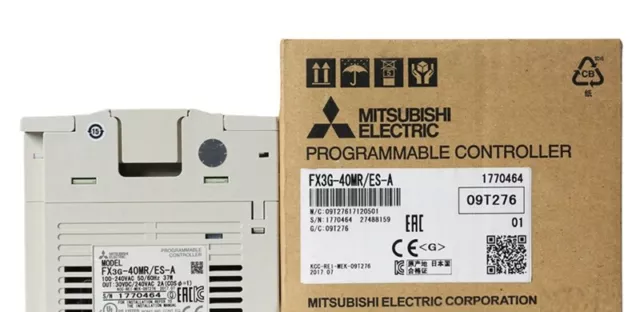 Mitsubishi PLC FX3G-40MR/ES-A New in box Expedited Shipping FX3G40MR/ESA