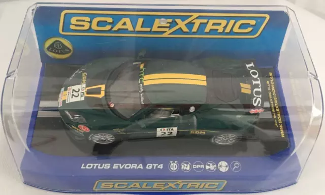 Scalextric Lotus Evora GT4 Cat. No. C3427 Limited Edition Club Car Scalextric Lotus Evora GT4 Cat. No. C3427 Limited Edition Club Car