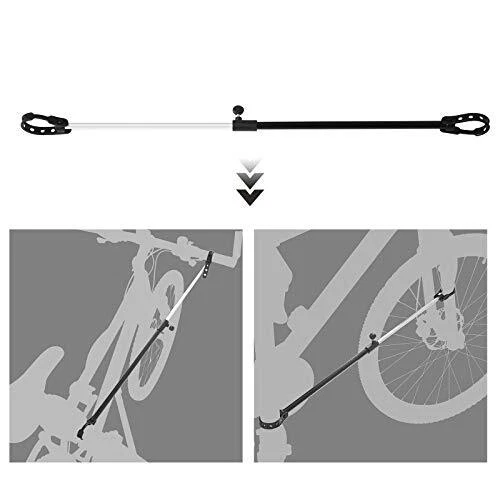 SONGMICS Cavalletto per Riparazione Bici con Ripiano per Attrezzi Magnetico P... 7