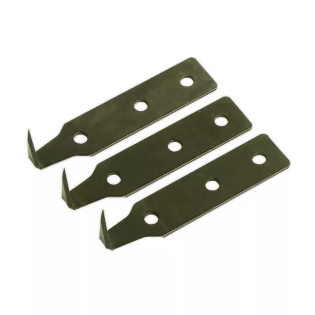 Sealey Windscreen Removal Tool Blade 25mm Pack of 3 Windscreen Tools WK02002