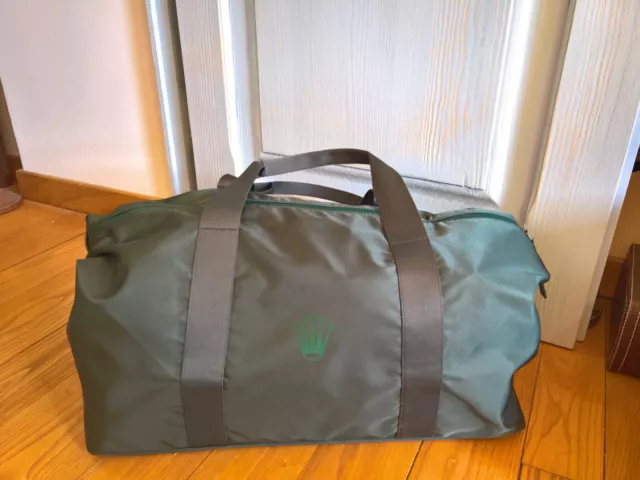 Ultra Rare Rolex Dealer Travel Sport Bag Big Size Never Used New Collection