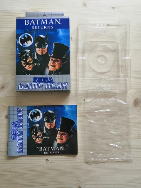 Boite Batman Returns Sega Game Gear Avec Notice