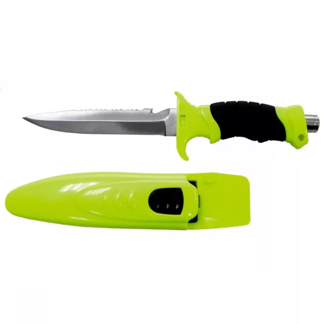 Tauchermesser Profi Beinholster Diver Knife Tauchen Angel Messer Rettungsmesser