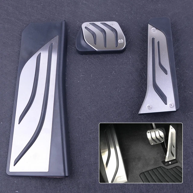 Pédales De Rechange En Acier Inoxydable Pour BMW Série 1/2/3/4 (F20 F30 F32 Etc.) - Conduite à Gauche, Design Sport, Antidérapant