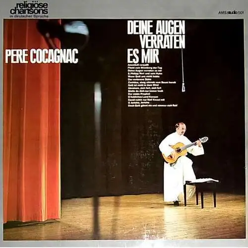 Pere Cocagnac* - Deine Augen Verraten Es Mir LP Album Vinyl Schal