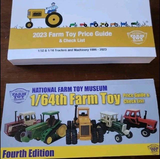 NEW 2023 Farm Toy Price Guide&Ceck List Plus 4th Edition 1/64 Scale