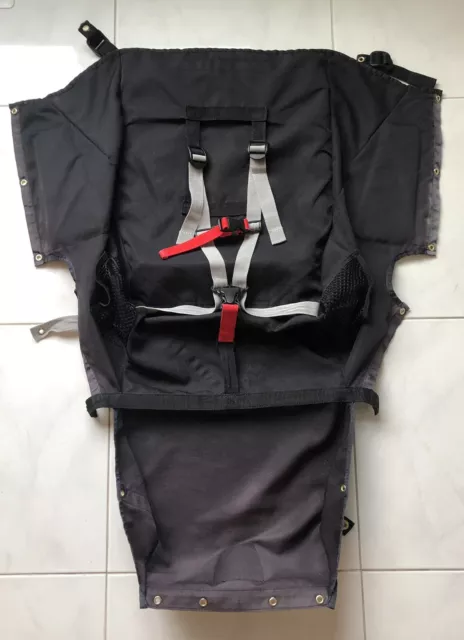 BOB Sport Utility Single Jogger Stroller Seat Cloth - Black.