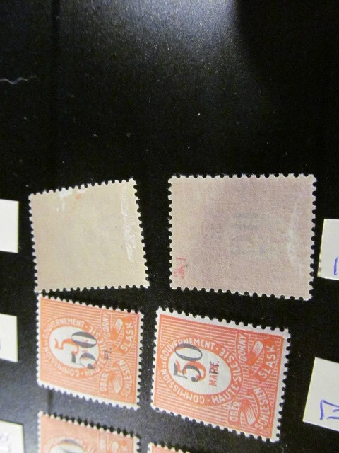 E7406) Oberschlesien* Typenlot Nr 12 a ungebraucht,Mi ca 320 3