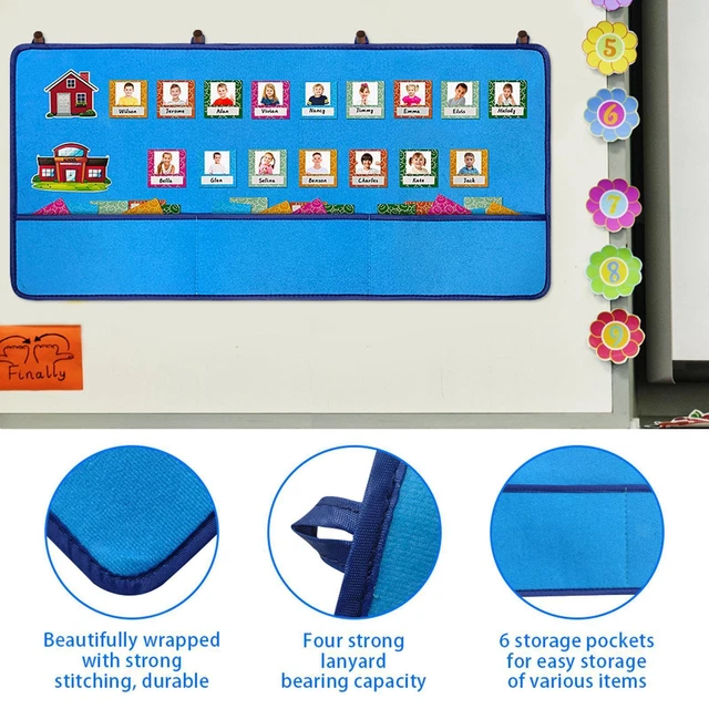 Taschendiagramm 'Back To School' Mit Basis-10-Blöcken – Lernhilfe Für Zahlen & Zählen