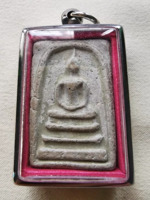 Thai Amulet Buddha Phra Somdej Lp Toh Wat Rakang PIM YAI POWDWER MAGIC Antigue