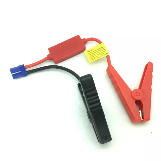 Clamp Booster Battery clip Connector Emergency Jumper Cable for 12V Car Starter 2