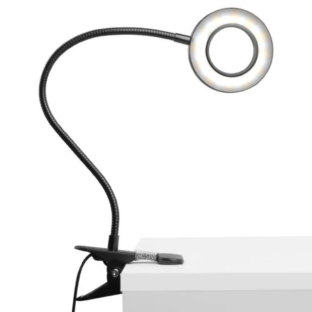 LED Arbeitsplatzleuchte dimmbar 3 Farben Lampe Tisch Nagelstudio Nail Büro 7