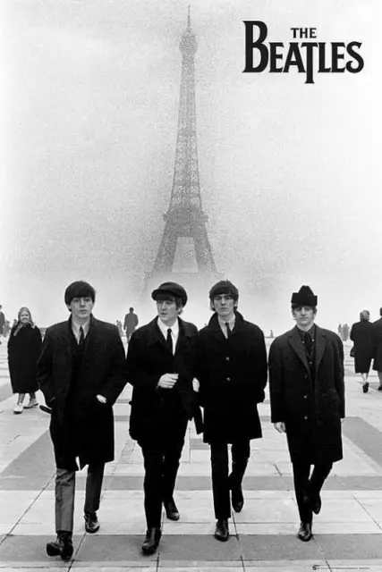 The Beatles : Paris - Maxi Poster 61cm x 91.5cm nuevo y sellado