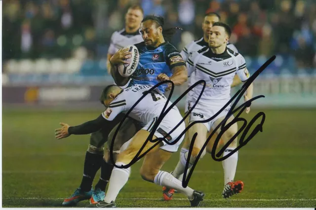 St Helens Hand Signed Atelea Vea 6X4 Photo 2.