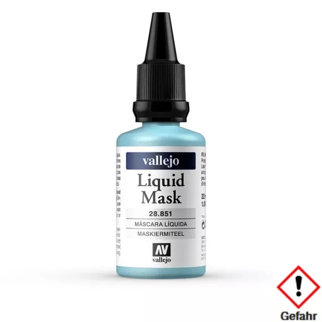 Vallejo 28.851 - Abdeckflüssigkeit, 32 ML - Nuevo