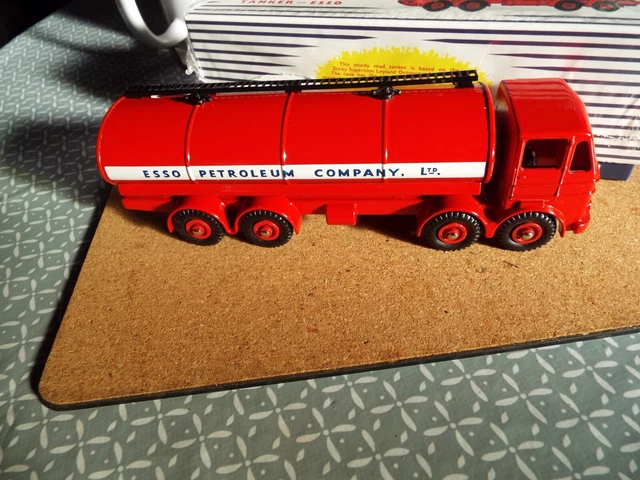 Super ensemble Anglais Dinky Atlas Tanker ESSO + remorque- Cabine ERF
