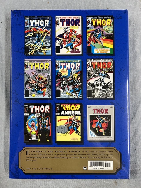 Marvel Masterworks #348 MIGHTY THOR Volume #22 DM HC (2023) Global Shipping 2