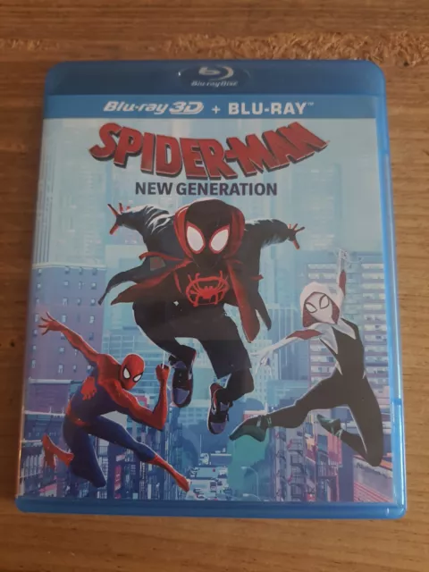 COMBO Blu Ray 3D + 2D Spider-Man : New Generation (MARVEL) RARE / EPUISE