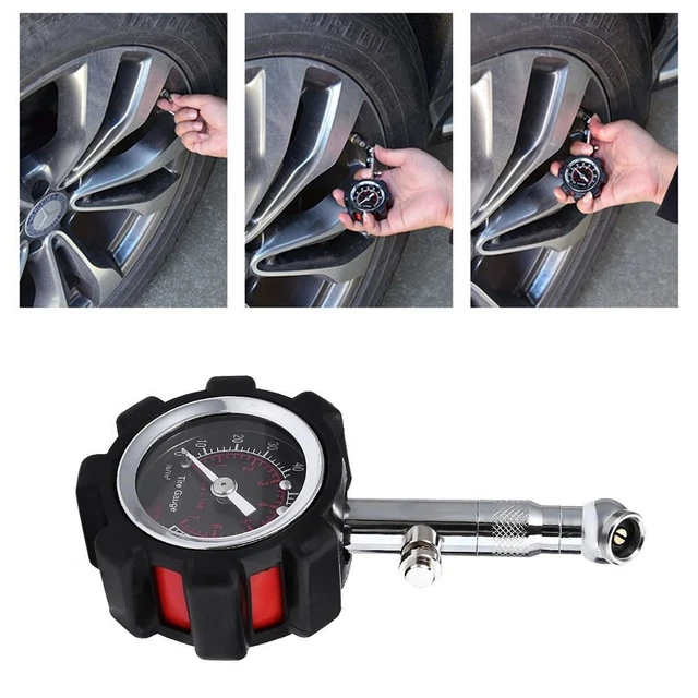 Misuratore di pressione per autocarro e moto 100 psi manometro pneumatici auto