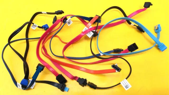 ⭐️⭐️⭐️⭐️⭐️ **Lote de 10** Varios cables de unidad SATA recto al ángulo/recto