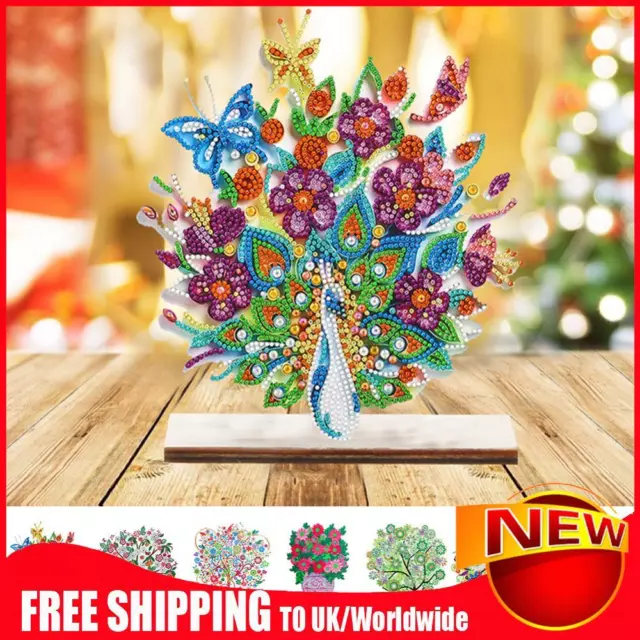 Special Shape Table Top Diamond Painting Ornament Kits Bedroom Table Decoration