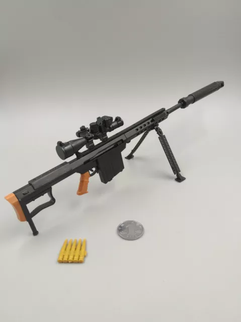1/6 Scale Modern Era .50 Caliber Barrett Sniper Rifle 110146