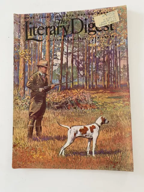 The Literary Digest Magazine, September 29, 1934, Man Hunting Dog Lindbergh