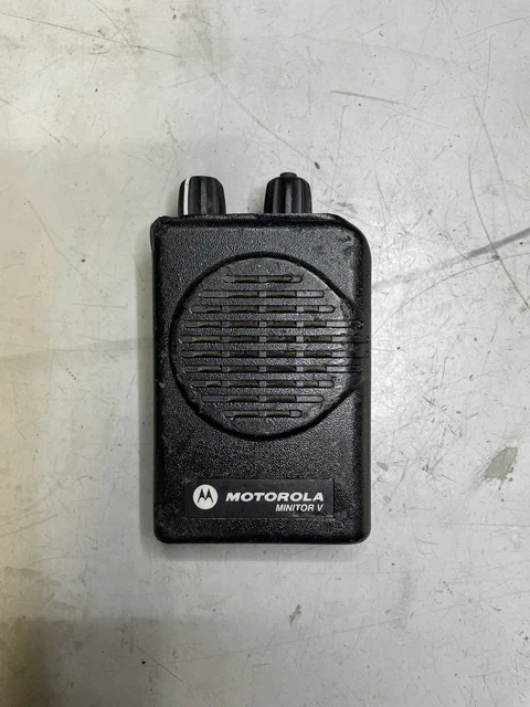 Motorola Minitor V Pager 151 - 158.9975 MHz 2-Ch  - UNTESTED