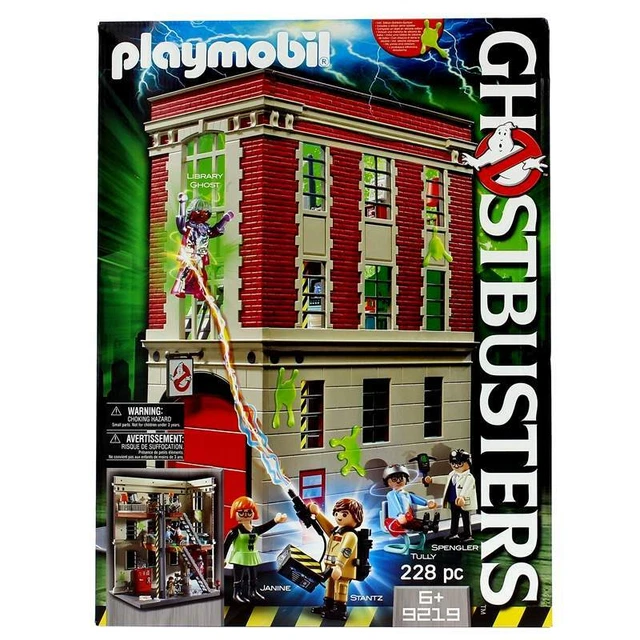 PLAYMOBIL CAZAFANTASMAS CUARTEL Parque de Bomberos EUR 73 49