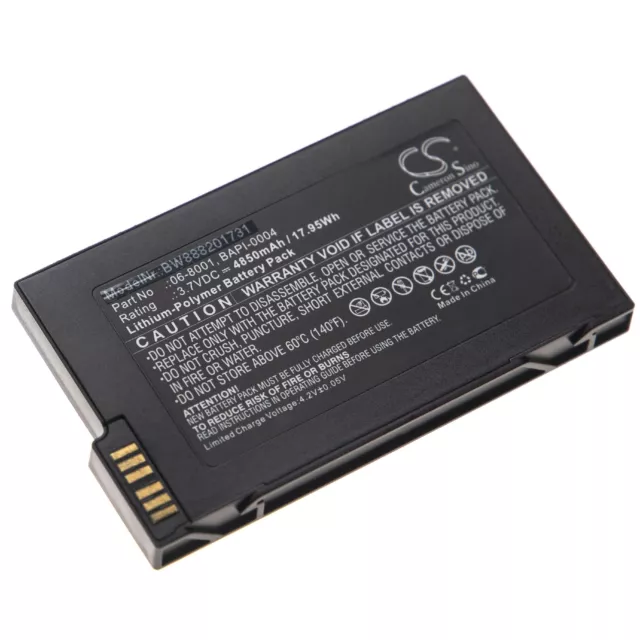 Batteria sostituisce HumanWare 06-8001, BAPI-0004 4850mAh 3,7V Li-Poly