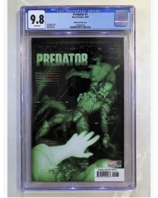 Predator #1 (2022 Marvel Comics) 1st Print Rahzzah A Variant CGC 9.8