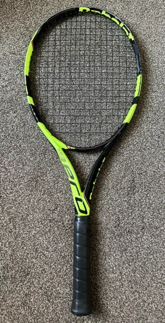 Babolat Pure Aero Tour Tennis Racket - Grip 3 (Good Used Condition) + Grommets