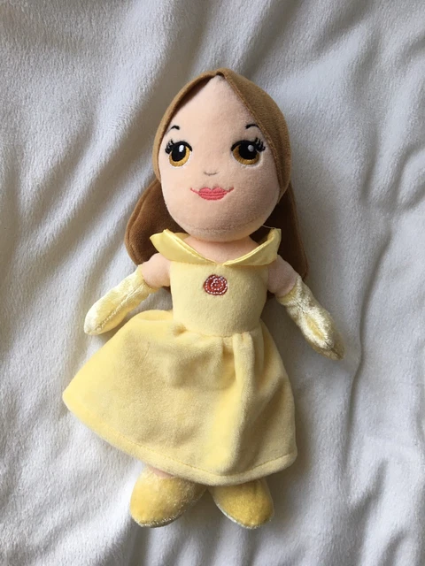OFFICIAL DISNEY POSH Paws Beauty and the Beast Belle in Ballgown 9"Soft