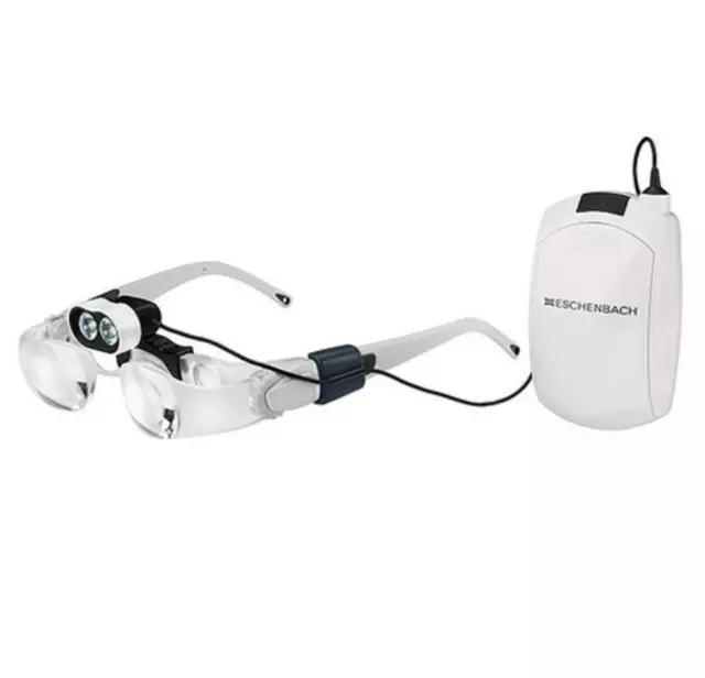 Eschenbach Magnifying Glasses Max Detail 2 Times +16042 Headlight LED Lighting