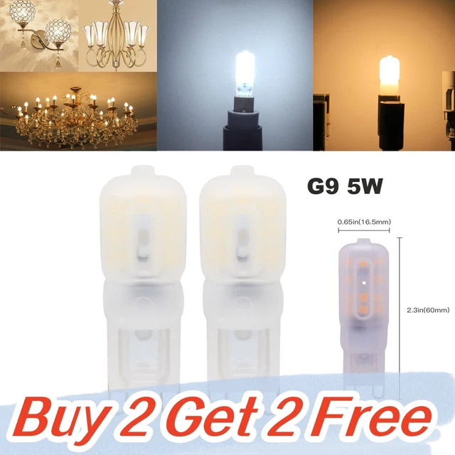 G9 5W 14LED Dimmable Bulb 2835 SMD Capsule Replace Halogen Bulbs Cool/Warm White