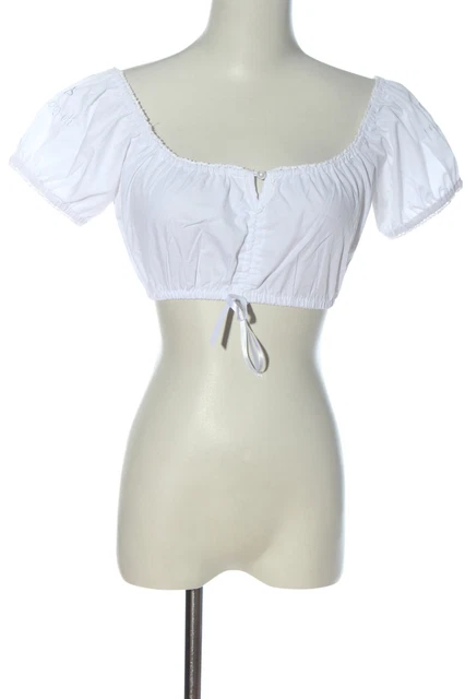 Camicia folcloristica KrüGER MADL donna taglia DE 34 bianco casual look