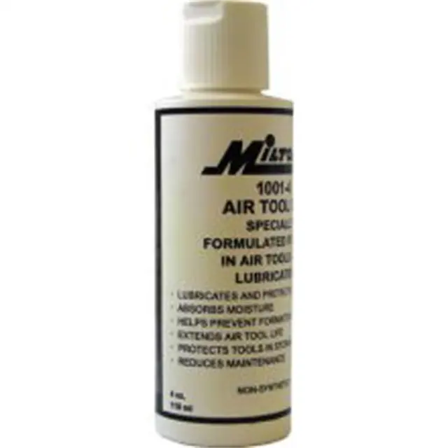 Milton 1001-4 Air Tool Oil, Conventional, 4 oz