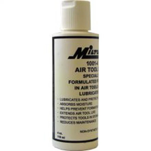 Milton 1001-4 Air Tool Oil, Conventional, 4 oz