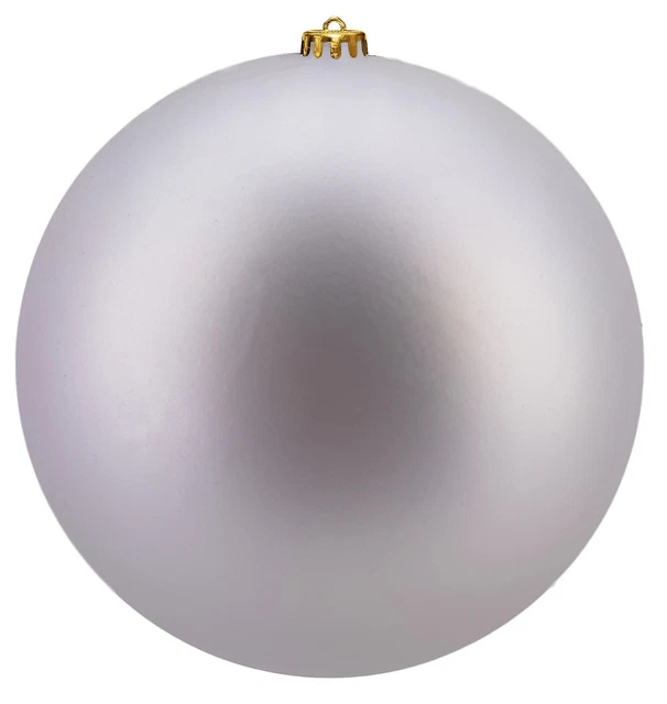B-WARE 2 x Weihnachtskugeln für Draußen XL Outdoor Christbaumkugeln 20cm