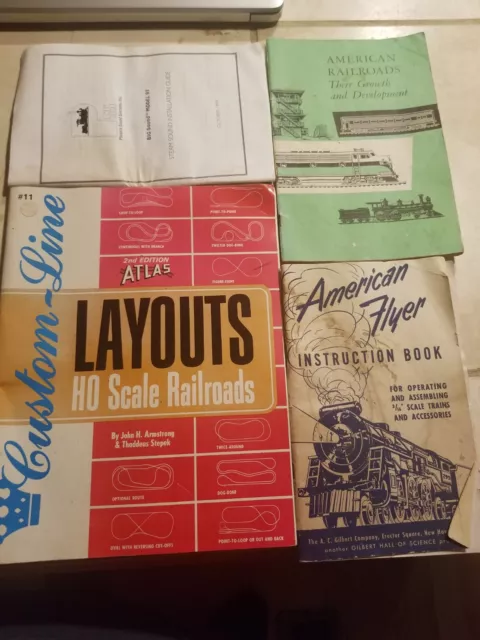 Atlas Custom-Line Layouts HO Scale Railroads. Other Booklets
