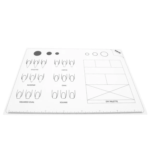 Alfombra de uñas para mesa accesorios de tecnología de uñas bloque de color herramienta accesorios para uñas