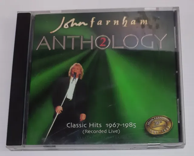 John Farnham - Anthology 2: Classic Hits 1967-1985 Recorded Live CD