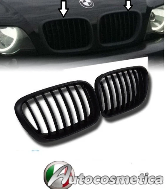 Calandre Avant Noire Mat Pour BMW Série 1 E81 E87 - Style Sportif - 14