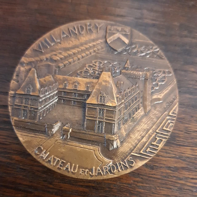 1974 - Médaille en Bronze - Bronze medal -  50e Carvallo - Villandry