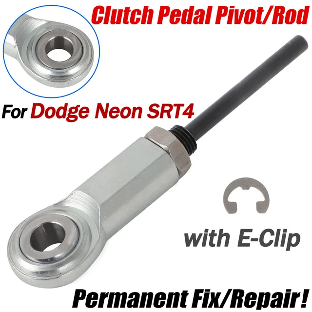 STEEL CLUTCH PEDAL Pivot Push Rod Permanent Fix / Repair Kit For Dodge