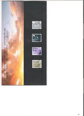 2005 Royal Mail Pack Présentation Assortiment Régional Timbres Ordinaires D 70