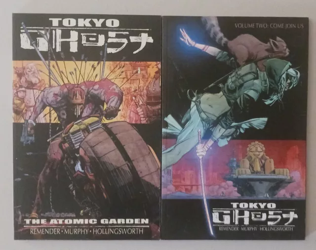 Tokyo Ghost TPB Comic  Volume 1-2 Atomic Garden Come Join Us NM-